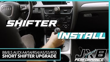 Audi B8/8.5 Shifter Upgrades | JXB Performance