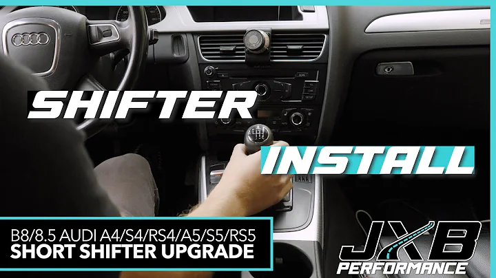 Audi B8/8.5 Shifter Upgrades | JXB Performance