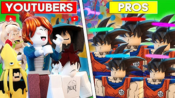 ROBLOX Tower of Hell Youtubers VS Pros! (CRAZY)