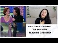 ROCIO DURCAL y RAPHAEL *Que sabe nadie* -  REACCION | REACTION