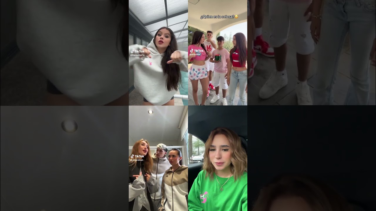 karina y marina VS arta game - máximo Squad - valeria rebollo VS celia reina VS domelipa #tiktok