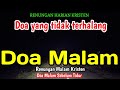 Renungan Malam - Doa yang tidak terhalang