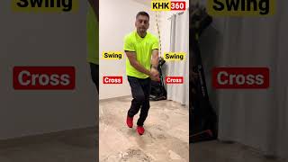 Jump Rope Beginner Trick - Side Swing Crossover