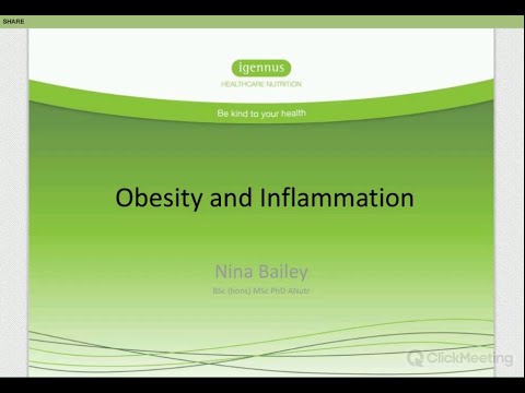 Obesity and inflammation, with Dr Nina Bailey