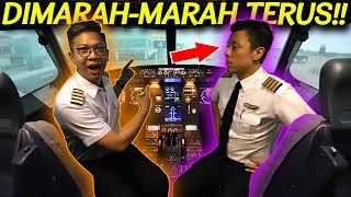 GAGAL MENDARAT!! JADI PILOT DIMARAH-MARAH TERUS!!