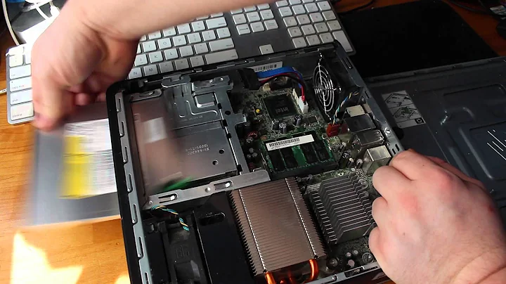 How to replace the optical drive -HP DC7900 Ultra Slim Desktop