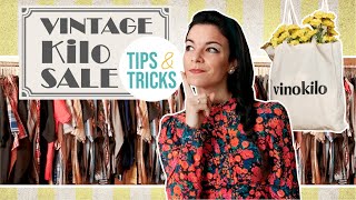 A day of shopping at VINOKILO - VINTAGE KILO SALE + Tips \u0026 Tricks