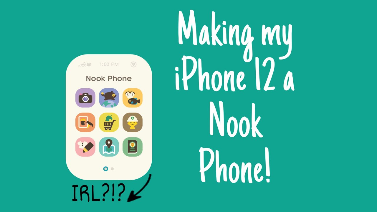 Making My Phone a REAL LIFE Nook Phone • aiko mochi