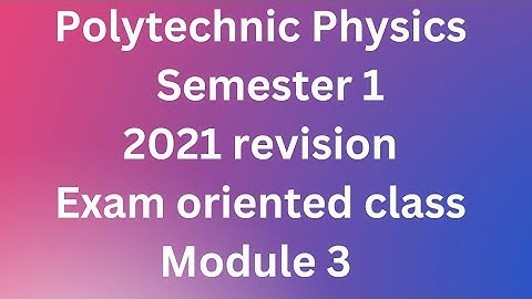 Pyrometer Polytechnic Physics, 2021 revision, sem 1, module 3, Pyrometer