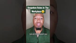 The Unwritten Rules In Corporate Jobs ❗️#work