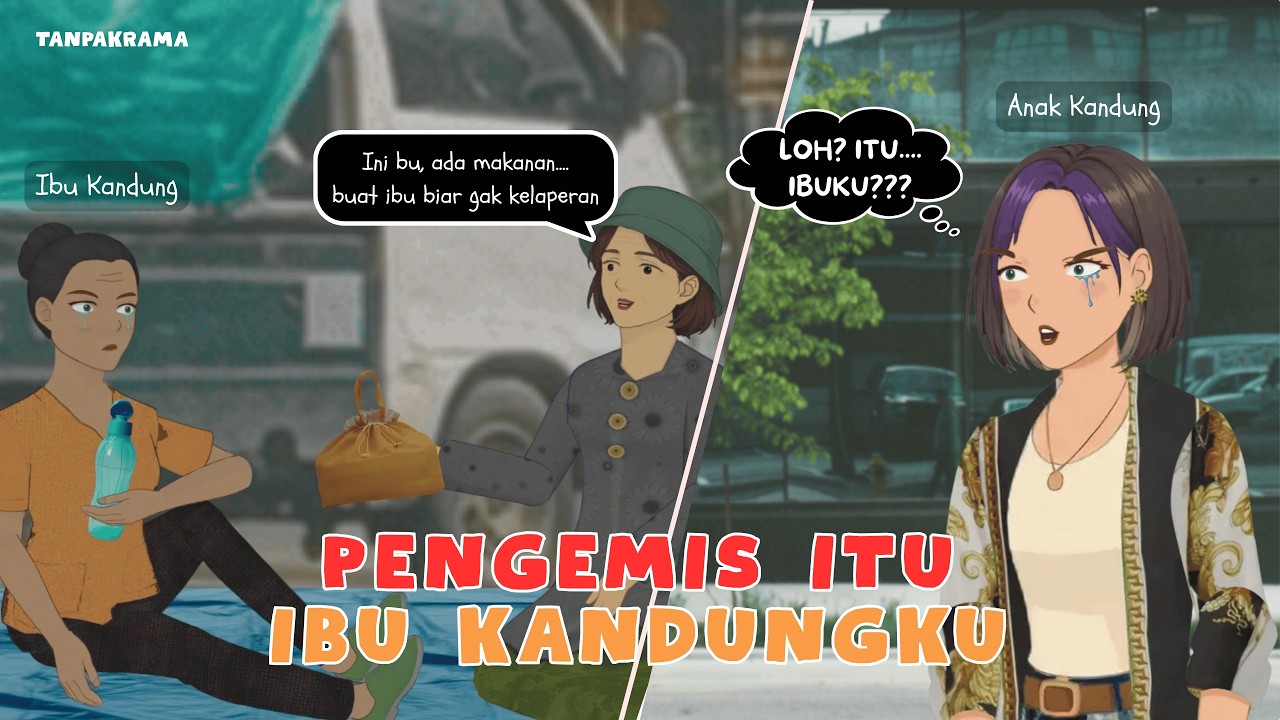 PENGEMIS ITU ADALAH IBU KANDUNGKU - Part 1 | Drama Animasi #animasiazab #animasikrama