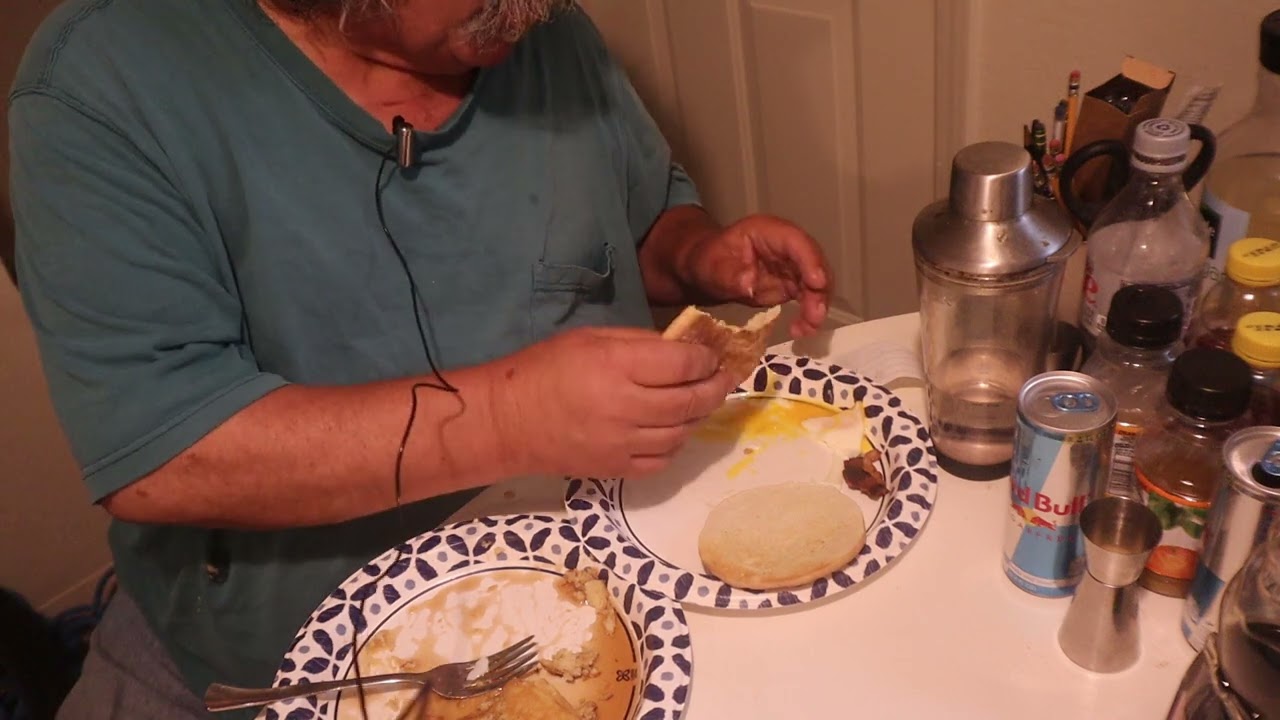 Home Made Breakfast Eggs,Bacon & Keto Pancakes & Keto Toast ASMR