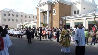 Funeral ceremony for Thomas Augustus Robinson in Nassau, Bahamas, December 5th 2012