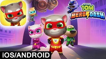 Talking Tom Hero Dash (By Outfit7 Limited) Gameplay Video - iOS Android