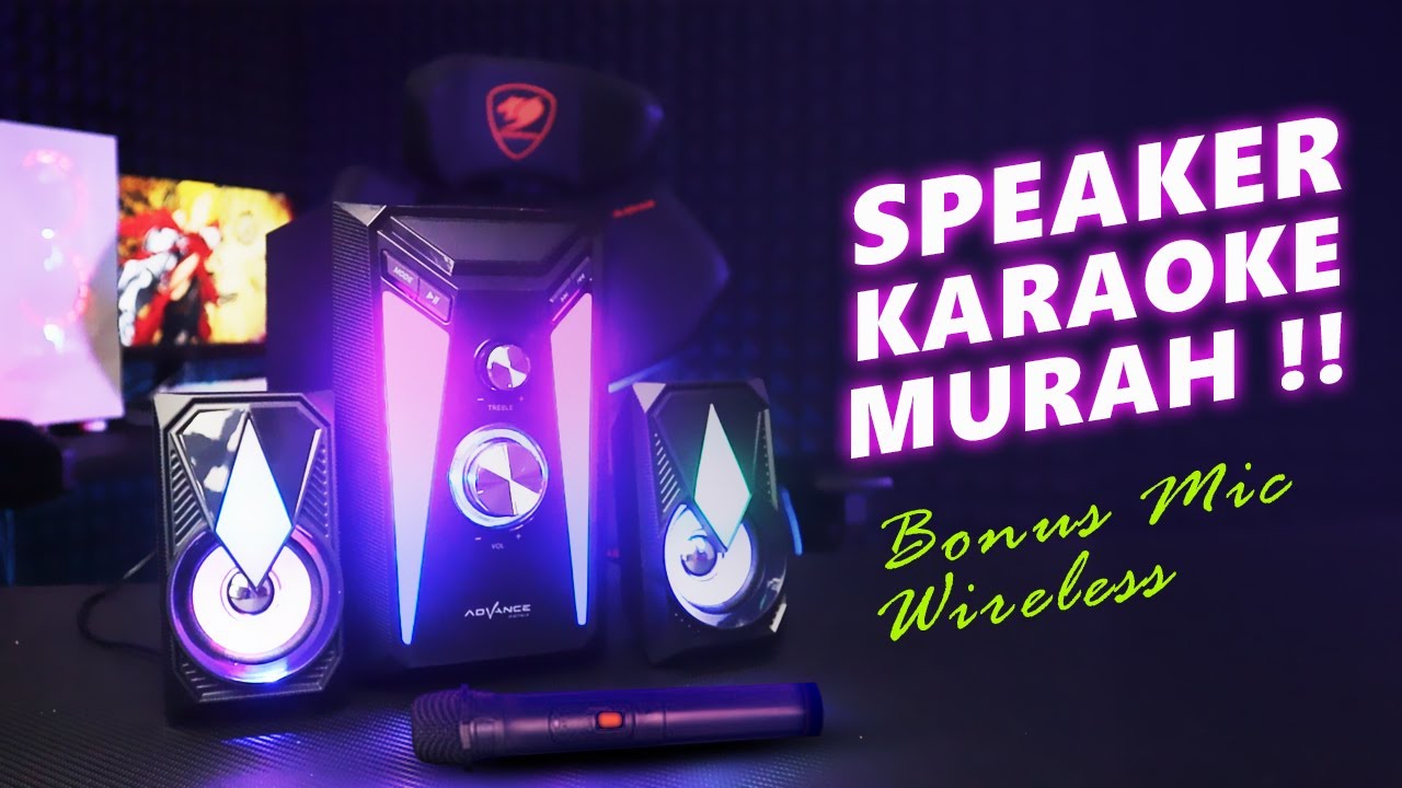 CARA PAKAI SPEAKER ADVANCE M15BT, SPEAKER BLUETOOTH KARAOKE YouTube
