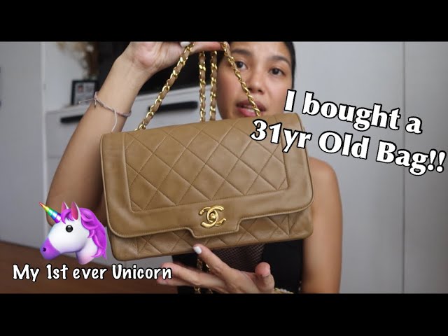 My Vintage Chanel Diana Bag  featuring Teddy Blake 