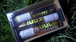 🎆 Single Shoty Gold Crown XL CLE5006 SR Pyro Test Recenzja Fajerwerków