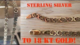 How to Gold plate silver at home using electroplating / electrolysis
