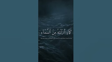 ( الشيخ عبد الباسط عبد الصمد.قران كريم . واضرب لهم مثل الحياة الدنيا.quran karem)