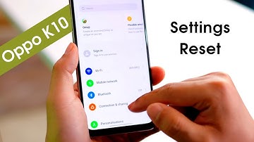 How to Reset Settings in Oppo K10 5g | Oppo K10 All Settings Reset Kaise Kare