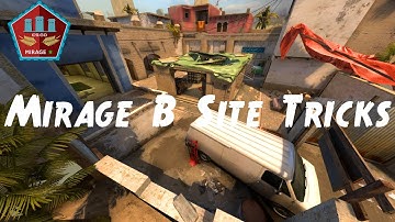 CSGO: Mirage B Site Tricks | Mirage B Tips (2021)