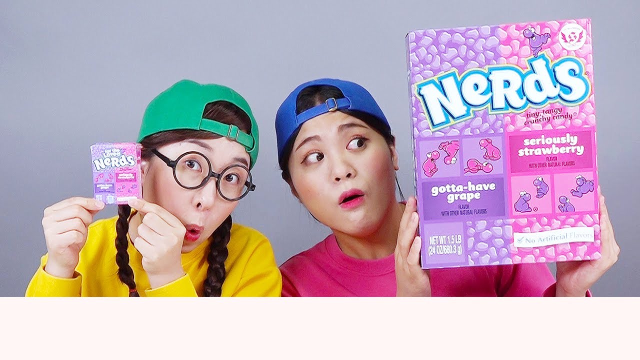 Большой VS Маленький Еда Десерт Вызов ДОНА DONA