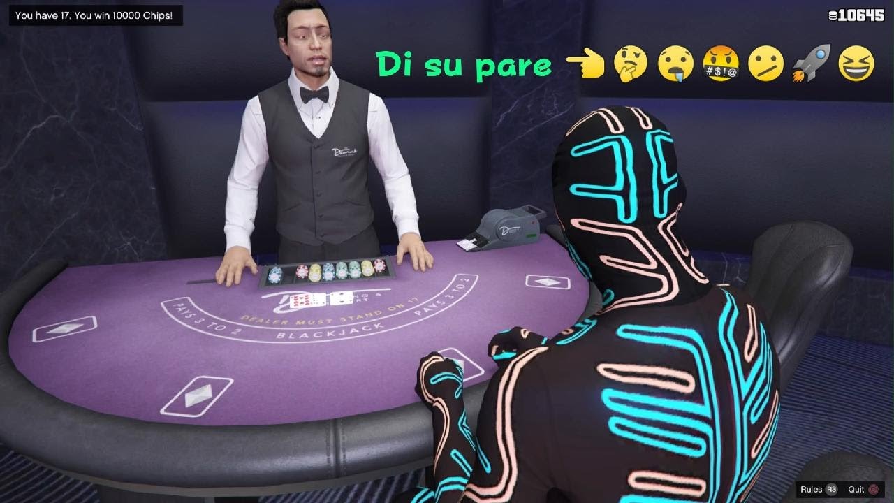 Blackjack glitch Grand Theft Auto V online YouTube