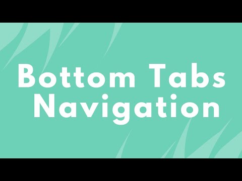 Bottom Tab Navigation. React-Native Tamil PART. 23