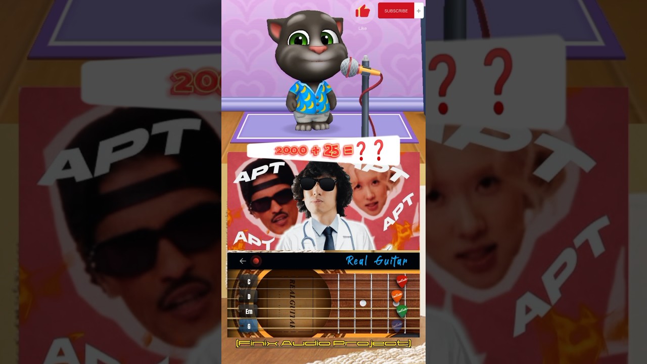 Challenge si Tom LAGU APATEU APT Versi POK AME AME Yang VIRALL❗Emang Bisa❓#shorts #subcribe