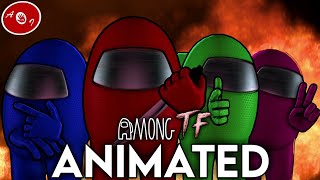 AMONG TEAM FIRES 🔥🗡️ || Oohami, UKiller, Joews & Syxker Animated (Among Us Animation)