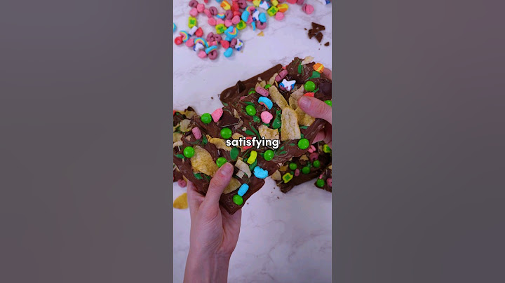 Is this marshmallow CHOCOLATE BARK shortcut genius or flop?