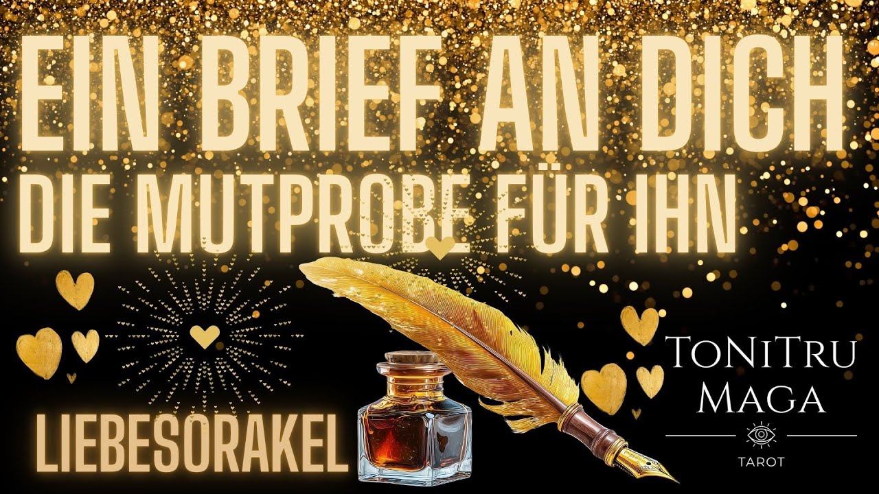 💌Ein Brief erreicht dich ✉️ Jemand wagt den Schritt zu dir – trotz Angst & wackeliger Knie