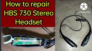 HBS 730 Stereo Headset repair  kaise karein घर पर Free में #viralvideo #reaper