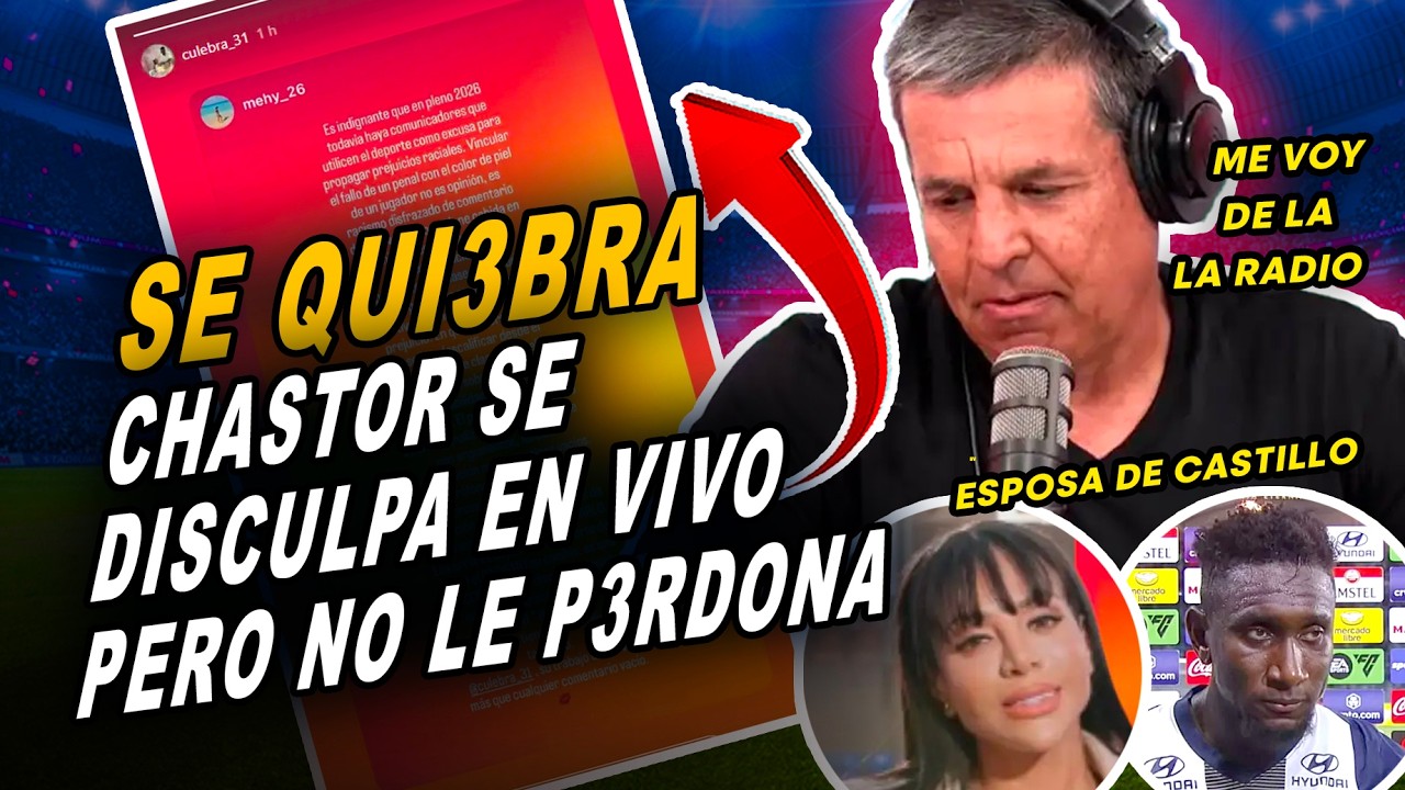 GONZALO NUÑEZ LLORA Y PIDE PERDÓN POR POLÉMICO COMENTARIO PERO CASTILLO LO INCREPA EN VIVO!