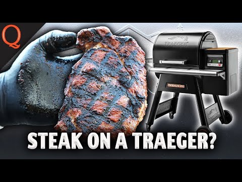 Can A TRAEGER Really Sear A Ribeye Steak? | Ft. Kosmos Q