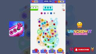 Screw Out: Jam Puzzle - Level 178 - Gameplay walkthrough