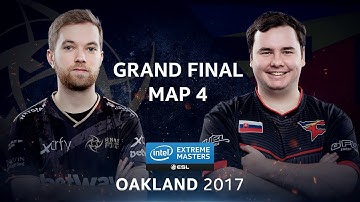 CS:GO - NiP vs. FaZe [Overpass] Map 4 - GRAND FINAL - IEM Oakland 2017