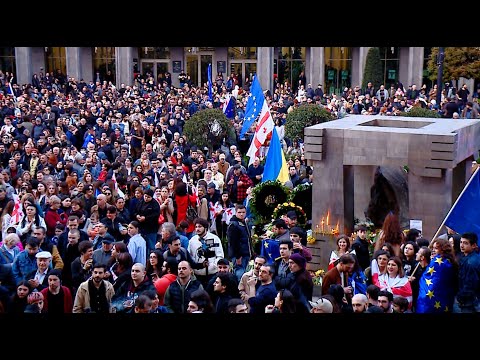 \"ნუ მიეყრდნობით რუსეთს\" | სახალხო პროტესტი ქვეყანაში
