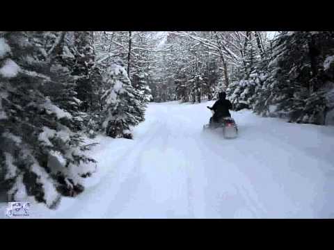 New snowmobile trail from Indian Lake to Newcomb New York
