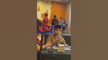 Metrospeedcubing 2023 3x3 First Round - Elijah Francis