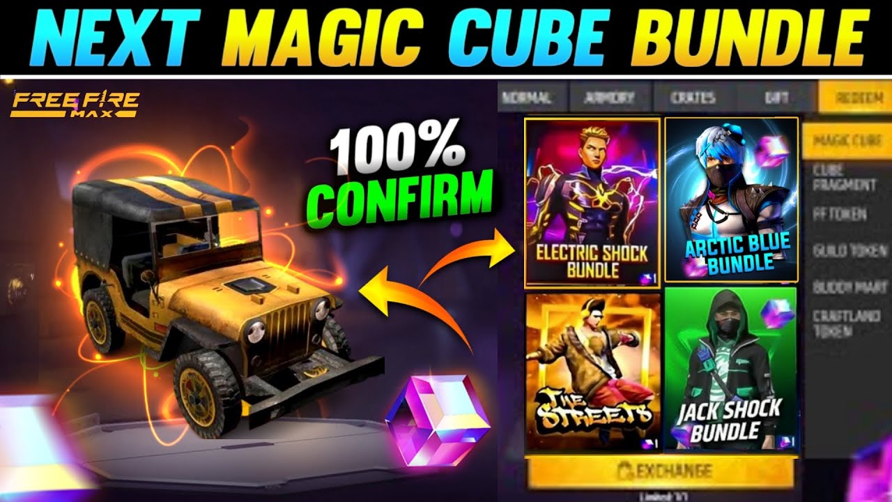 Ff x Club America Collab 🤝New Magic Cube Bundles /New Web Event 🔥 # freefire #ffupdate a 