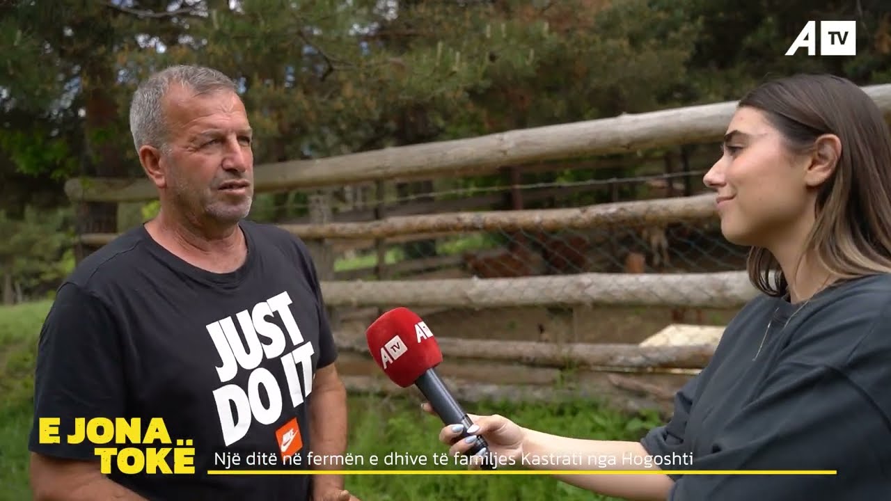 Një ditë në fermën e dhive të familjes Kastrati nga Hogoshti