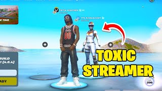 Toxic Streamer Teaming In Solos Humbled