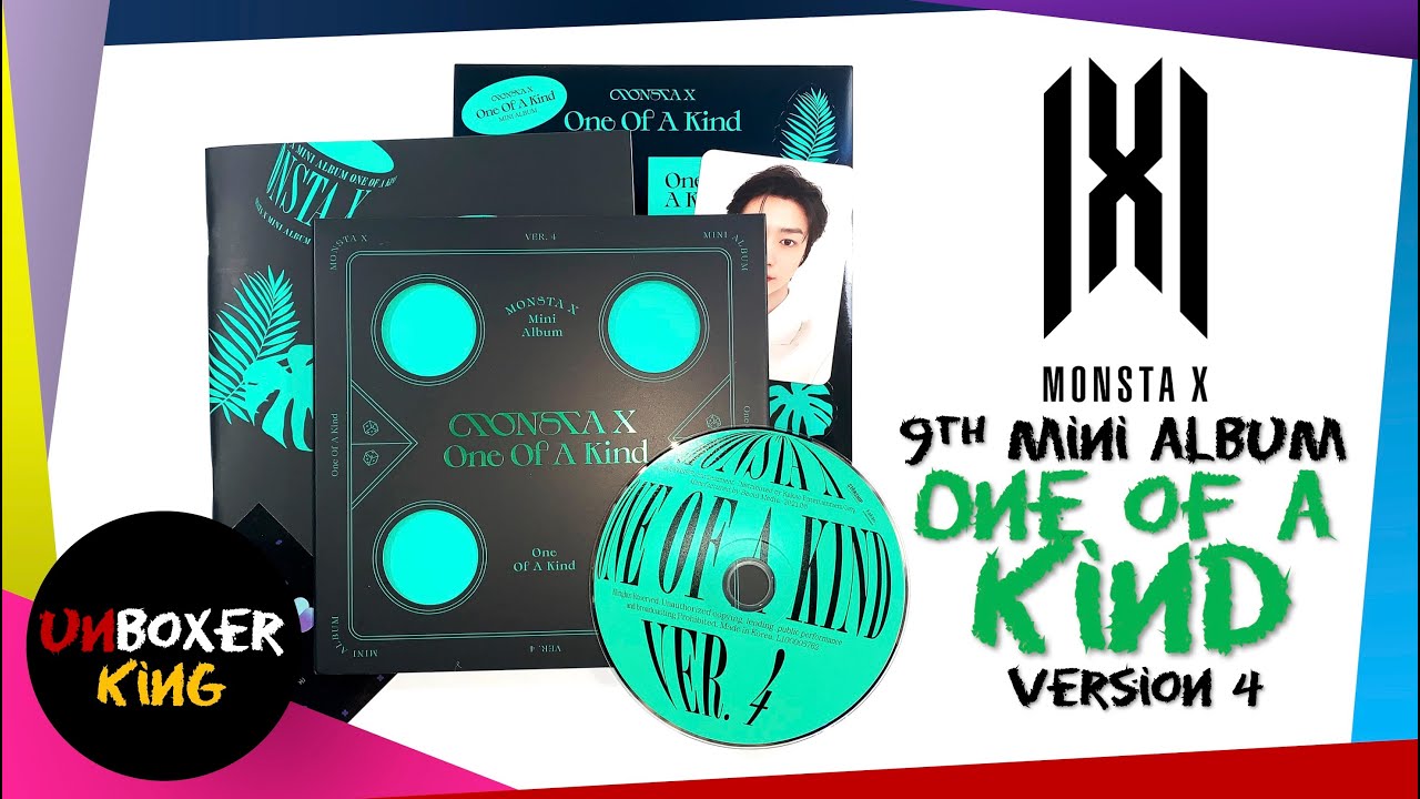 MONSTA X 몬스타엑스 || ONE OF A KIND || VERSION 4 || KPOP ALBUM