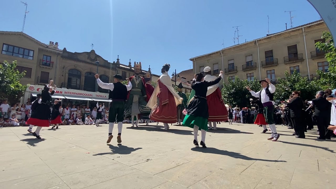 Gigantes de Tafalla, Fiestas 2023 (Día 2)