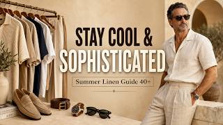 The Summer Linen Guide For Men Over 40 To Stay Cool And Sophisticated