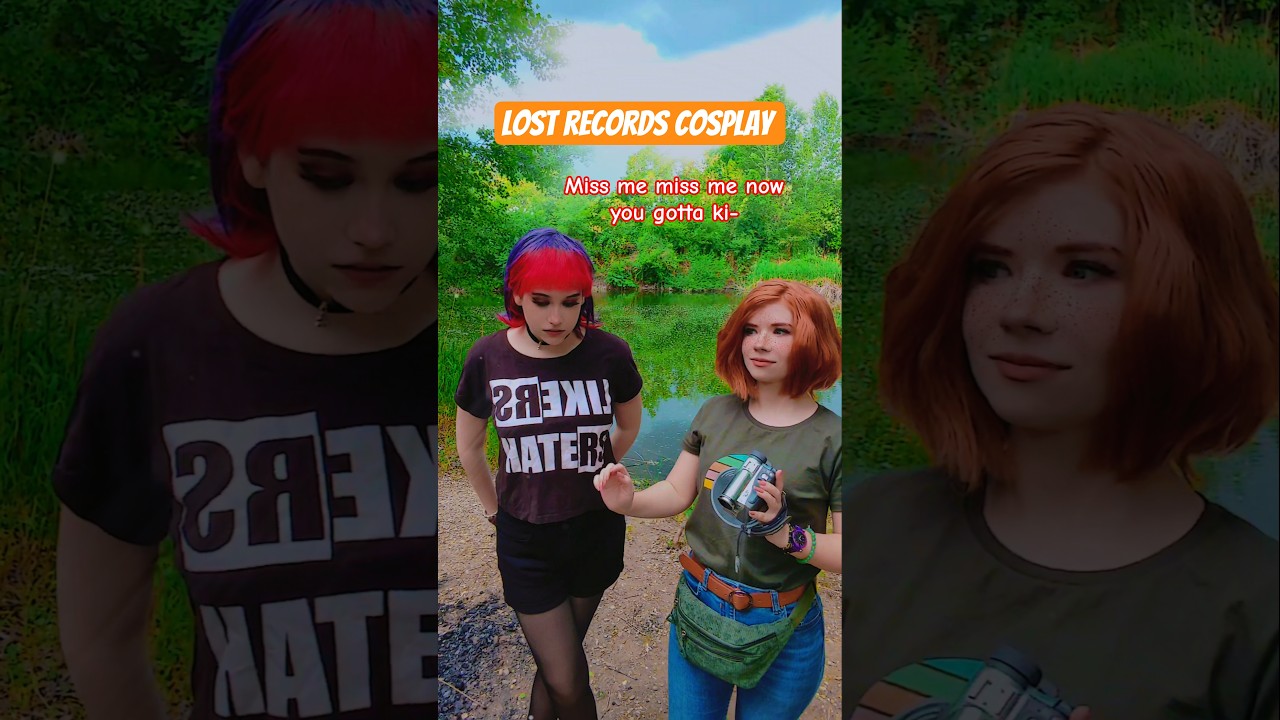 Miss me miss me now you gotta | Nora & Swann @nikkihatsunecosplay Lost Records #cosplay #shorts
