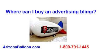 Where can I buy an advertising blimp