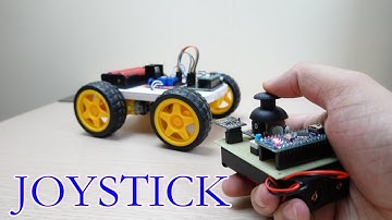 How To Make A DIY Arduino Joystick Control Car At Home