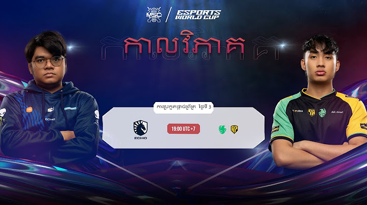 MLBB MSC 2024 x EWC - Day 3 - Playoff - Cambodian